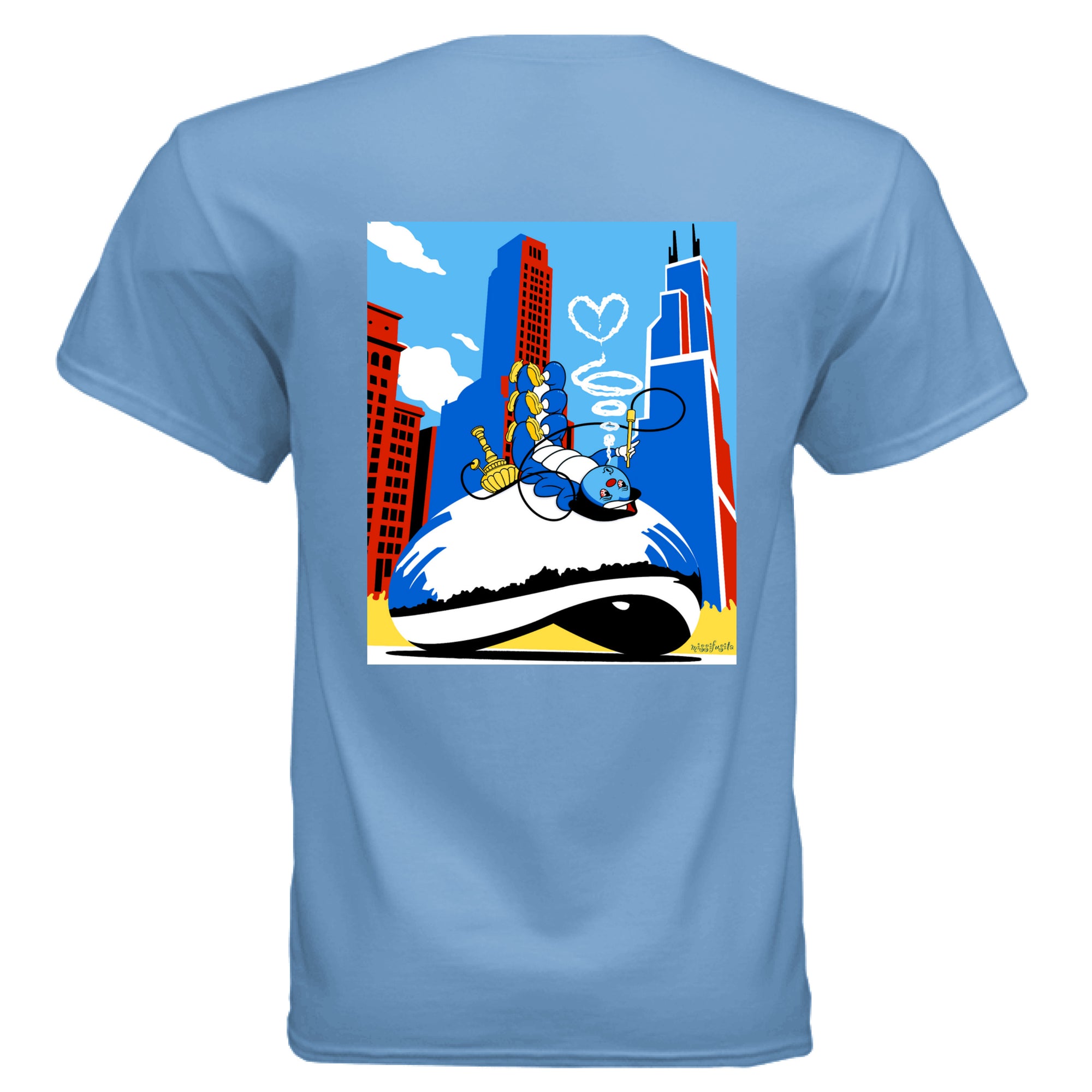 CAROLINA BLUE - BACK
