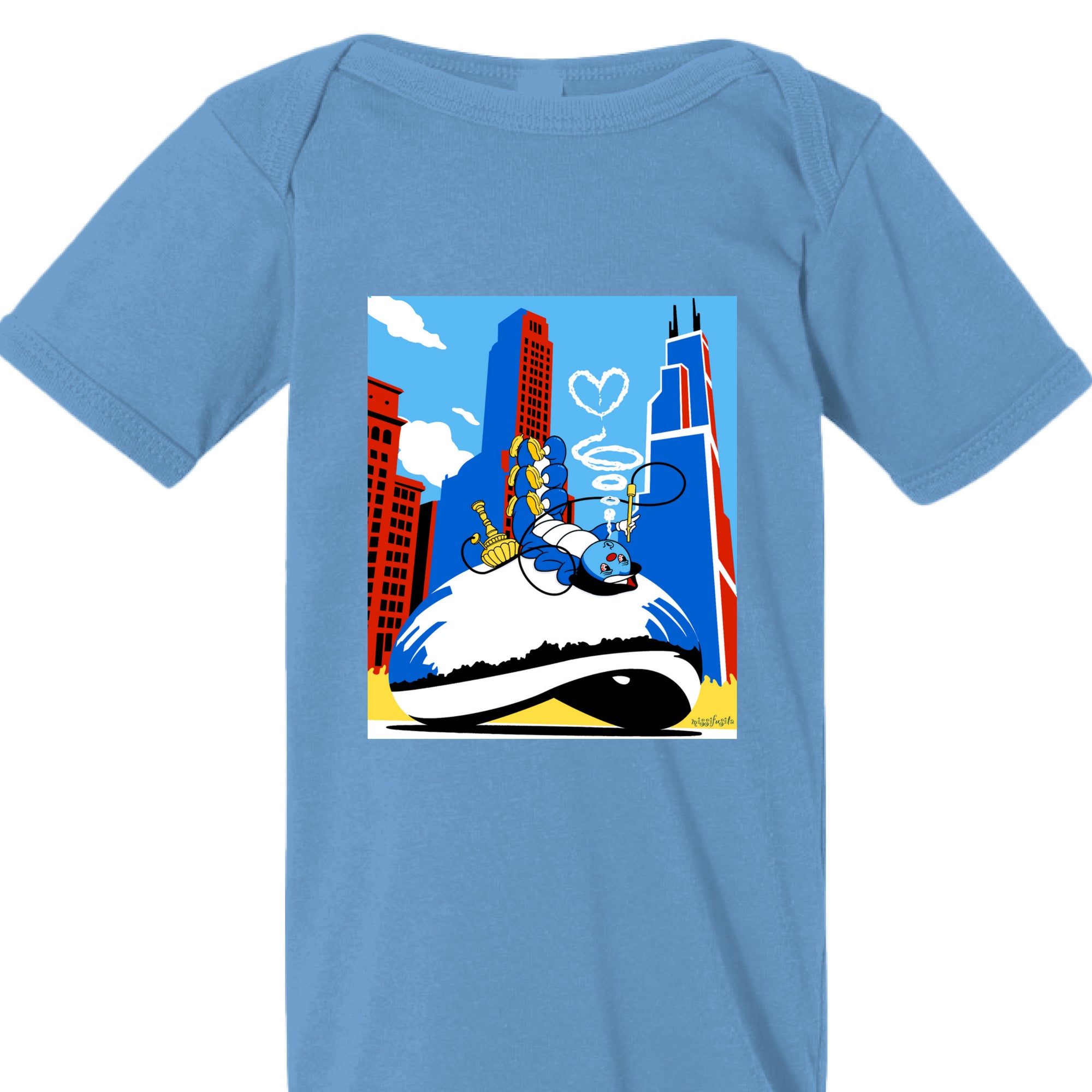 HTHR COLUM BLUE - FRONT